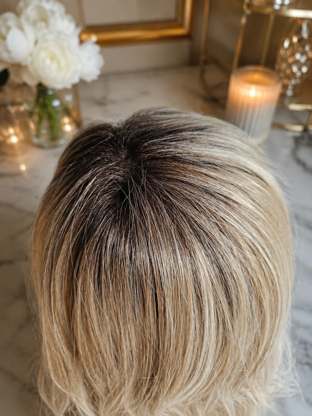 Belle Tress Nottingham Milkshake Blonde-R Pre-Owned Hair Wig Tags Box